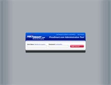 Tablet Screenshot of admin.pricesmart.com